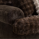 Kama Espresso Contemporary Sectional | Olivia Furniture