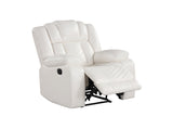 Seefeld Ace White 3-Piece Power Reclining Set | Olivia Furniture