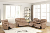 Albert Saddle 3-Piece Reclining Living Room Set | Olivia Furniture