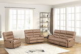 Albert Saddle 3-Piece Reclining Living Room Set | Olivia Furniture