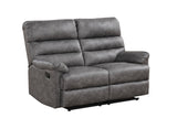 Albert Gray 3-Piece Reclining Living Room Set | Olivia Furniture