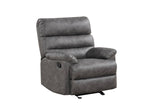 Albert Gray 3-Piece Reclining Living Room Set | Olivia Furniture