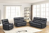 Albert Gray 3-Piece Reclining Living Room Set | Olivia Furniture