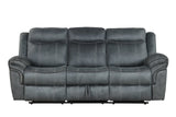 Andres Gray 3-Piece Reclining Living Room Set | Olivia Furniture