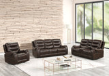 Ashley Brown Oversized 3-Piece Reclining Living Room Set | Olivia Furniture