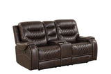 Ashley Brown Oversized 3-Piece Reclining Living Room Set | Olivia Furniture