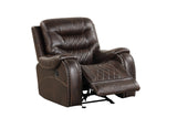 Ashley Brown Oversized 3-Piece Reclining Living Room Set | Olivia Furniture