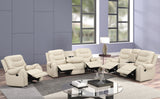 Ashley Cream Oversized 3-Piece Reclining Living Room Set | Olivia Furniture