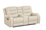 Ashley Cream Oversized 3-Piece Reclining Living Room Set | Olivia Furniture