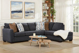 Behold Charcoal Sectional | Olivia Furniture