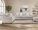 Behold Carmine Pebble Sofa & Loveseat – product image 1 | Olivia Furniture