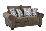Behold Chocolate Oversized Sofa & Loveseat Set – image 2 | Olivia Furniture