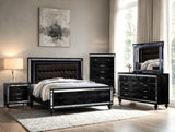 Blanca Black 4-piece King Bedroom Set – image 1 | Olivia Furniture