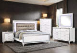 Blanca White 4-piece King  Bedroom Set – product image 1 | Olivia Furniture