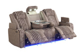 Classic Taupe 3-Piece Power Reclining Set | Olivia Furniture