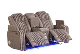 Classic Taupe 3-Piece Power Reclining Set | Olivia Furniture