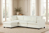 Cloud White Modular Sectional | Olivia Furniture