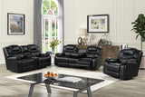 Galveston Black Reclining Living Room Set | Olivia Furniture