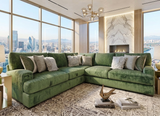Corinthian Luscious Pine 2-Piece Sectional | Olivia Furniture