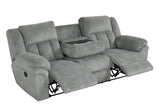 Dallas Gray 3-Piece Manual Reclining Set – image 3 | Olivia Furniture