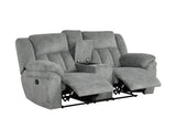 Dallas Gray 3-Piece Manual Reclining Set – image 4 | Olivia Furniture