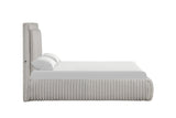 Diana Gray Queen Platform Bed | Olivia Furniture