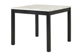 Dior PU Black 5-Piece Counter Height Set | Olivia Furniture
