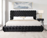 Dream Black Queen Platform Bed | Olivia Furniture