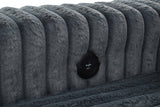 Forever Charcoal Sectional with Pull-Out Bed | Olivia Furniture