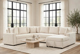 Forever Sand Sectional with Pull-Out Bed | Olivia Furniture