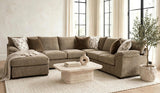 Frenzy Cafe Mocha Chaise Sectional – product image 2 | Olivia Furniture