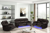 Aiden Brown 3-Piece Reclining Set | Olivia Furniture