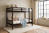 B4011 Espresso Twin/Twin Bunk Bed | Olivia Furniture