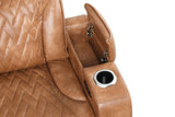 Barcelona Brown Power Reclining Sectional | Olivia Furniture