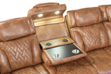 Barcelona Brown Power Reclining Sectional | Olivia Furniture