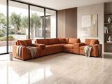 Barista Rust 8-Piece Performance Fabric Modular Sectional Set | Olivia Furniture