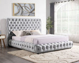 Dream Gray Queen Platform Bed | Olivia Furniture