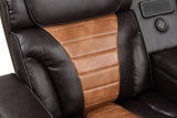 Ibiza Brown Power Reclining Sectional | Olivia Furniture