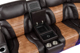 Ibiza Brown Power Reclining Sectional | Olivia Furniture