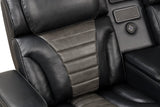 Ibiza Black Power Reclining Sectional | Olivia Furniture