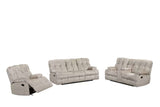 Martina Gray 3-Piece Reclining Set | Olivia Furniture