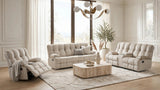 Martina Gray 3-Piece Reclining Set | Olivia Furniture