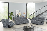 Martina Charcoal 3-Piece Reclining Set | Olivia Furniture
