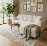 Nimbus Cream Sectional | Olivia Furniture
