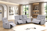 Nina Gray 3-Piece Power Reclining Set | Olivia Furniture