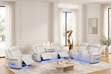Rolls Royce Sand Power Reclining Set | Olivia Furniture