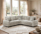 Stella Beige Sectional | Olivia Furniture