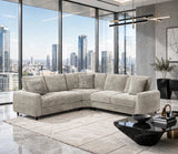 Stella Beige Sectional | Olivia Furniture