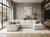 Tarbert Cream Sectional | Olivia Furniture