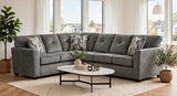 Washington Gray Sectional | Olivia Furniture